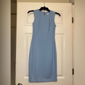 Calvin Klein Blue Sleeveless Sheath Dress